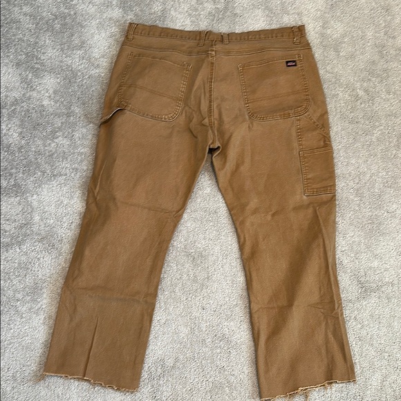 Dickies Brown Cargo Pants Durable Workwear - Picture 7 of 8